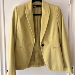 Zara citrón blazer
